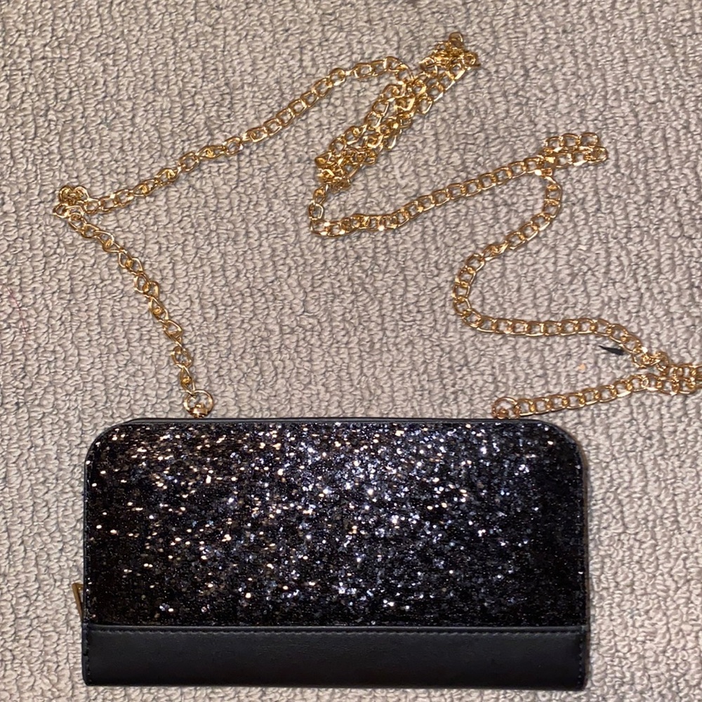 Black Crossbody Wallet